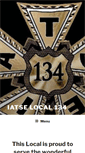 Mobile Screenshot of iatse134.org